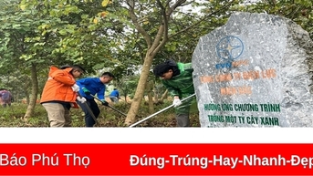 Công ty Điện lực Phú Thọ ra quân hưởng ứng “Tết trồng cây năm 2025”