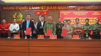 Công an tiếp nhận nhiệm vụ bảo đảm an ninh hàng không tại sân bay Côn Đảo, sân bay Chu Lai