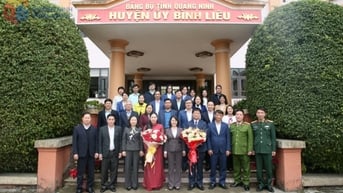 Triển khai quyết định của Ban Thường vụ Tỉnh ủy về công tác cán bộ tại Hội Nông dân tỉnh và huyện Bình Liêu