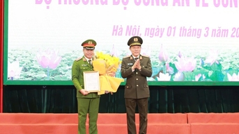 Thiếu tướng Nguyễn Thanh Tùng được giao điều hành Công an TP Hà Nội