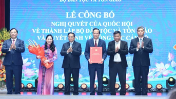 Tôn giáo và dân tộc hòa quyện với nhau để phát triển cùng đất nước