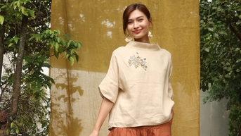 Váy suông, trang phục linen 'lên ngôi' mùa nắng