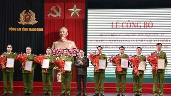 Nhiều lãnh đạo Công an cấp huyện nhận nhiệm vụ mới sau giải thể