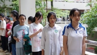 Thí sinh thi 4 môn độc lập