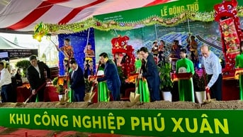 Phó thủ tướng động thổ khu công nghiệp hơn 300ha ở Đắk Lắk