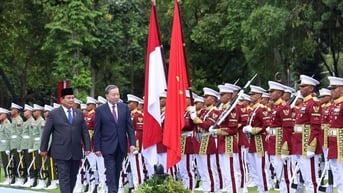 Indonesia đón trọng thể Tổng Bí thư Tô Lâm với 21 phát đại bác chào mừng