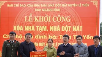 Quảng Bình chung sức xóa nhà tạm, nhà dột nát