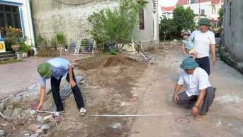 Huy động sức dân xây dựng nông thôn mới nâng cao