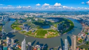 Trung tâm tài chính quốc tế TP.HCM sẽ xây dựng trên diện tích 9,2 ha tại Thủ Thiêm