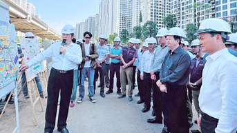 Tháo gỡ nhanh vướng mắc mặt bằng, nguồn vật liệu dự án Vành đai 3 TP.HCM