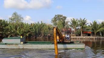 Nạo vét cửa biển Cái Đôi Vàm với 30 tỷ đồng từ xã hội hoá