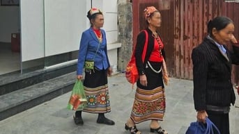 50 người cao tuổi ở miền núi xuống thành phố dự hội thảo được vận động về