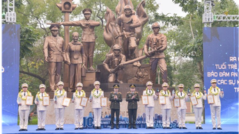 10 Gương mặt trẻ Công an Thủ đô xuất sắc tiêu biểu được tuyên dương gồm những ai?