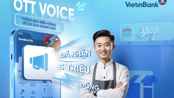 VietinBank iPay Mobile chính thức ra mắt tính năng OTT Voice