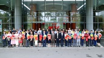 Trao quyết định bổ nhiệm lãnh đạo các phòng, đội thuộc Văn phòng Bộ