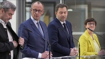 Cái bắt tay suôn sẻ giữa CDU/CSU và SPD