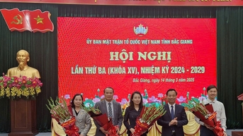 Uỷ ban Mặt trận Tổ quốc Việt Nam tỉnh Bắc Giang có tân Phó Chủ tịch