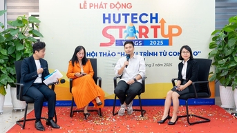 Khởi động sân chơi khởi nghiệp HUTECH Startup Wings 2025