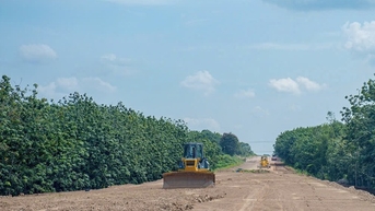 Mặt bằng ảnh hưởng tiến độ thi công hai dự án thành phần đường Hồ Chí Minh
