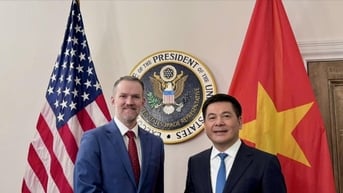 Đặc phái viên Thủ tướng, Bộ trưởng Công Thương làm việc với Trưởng đại diện Thương mại Mỹ
