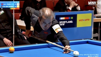 Trần Quyết Chiến thắng thuyết phục trận ra quân: Billiards Việt Nam đứng nhất bảng