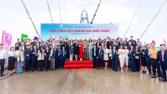 Hợp long cây cầu nối Vinhomes Royal Island với trung tâm Hải Phòng