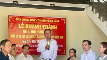 Trao tặng 100 nhà Đại đoàn kết tại vùng căn cứ cách mạng tỉnh Quảng Nam