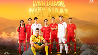 Đội tuyển Việt Nam ra mắt mẫu trang phục mới trước thềm Vòng loại Asian Cup