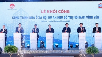 Thủ tướng dự lễ khởi công dự án nhà ở xã hội 7.000 tỉ đồng