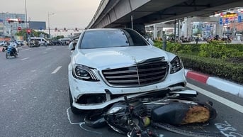 Nữ tài xế có dấu hiệu bất thường
