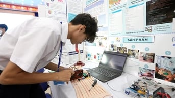 Lần đầu tiên học sinh thi nghiên cứu khoa học quốc gia theo quy chế mới