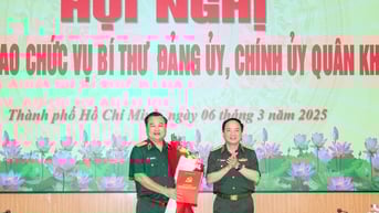 Thiếu tướng Trần Vinh Ngọc giữ chức Chính ủy Quân khu 7