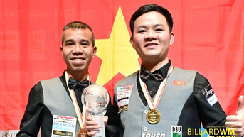 Trần Quyết Chiến có sê-ri lớn nhưng vẫn thua đau 'trùm cuối', billiards Việt Nam á quân thế giới