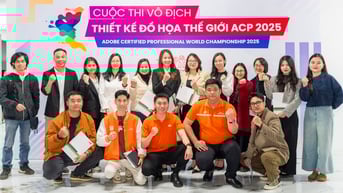 Các tài năng trẻ 'Photoshop' tranh vé thi Vô địch thiết kế đồ họa thế giới