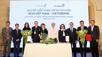 Tập đoàn KCN Việt Nam hợp tác toàn diện với VietinBank