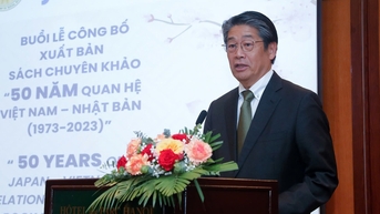 Lần đầu tiên xuất bản sách lịch sử quan hệ Việt - Nhật