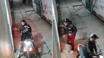 Vợ xem camera, ngỡ ngàng thấy cảnh chồng và người yêu cũ của mình trước cổng