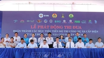 Phát động thi đua hoàn thành dự án cấp điện cho Côn Đảo