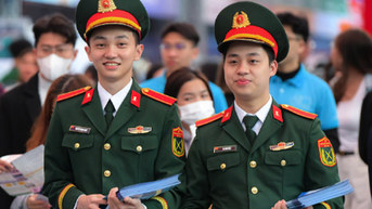 20 trường quân đội tuyển gần 4.400 chỉ tiêu đại học, cao đẳng