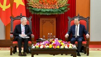 Tổng Bí thư Tô Lâm tiếp đoàn doanh nghiệp Hội đồng Kinh doanh Mỹ