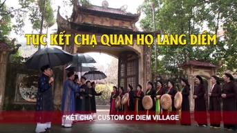 Tục Kết Chạ Quan Họ Làng Diềm