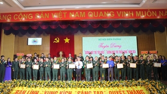 Tuyên dương 20 gương mặt trẻ tiêu biểu, triển vọng của Bộ đội Biên phòng