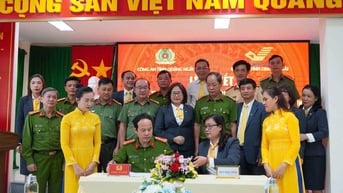 Bưu điện tỉnh Quảng Ngãi ký kết thỏa thuận hợp tác với Công an tỉnh