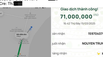 Nữ hành khách chuyển nhầm 71 ngàn thành 71 triệu đồng đã gặp tài xế xe Grab