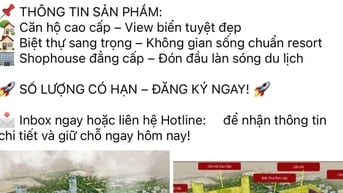 Ngang nhiên rao bán "siêu dự án đô thị biển Vũng Tàu" khi chưa có nhà đầu tư