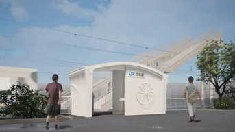 Nhà ga đầu tiên trên thế giới được xây dựng bằng công nghệ in 3D