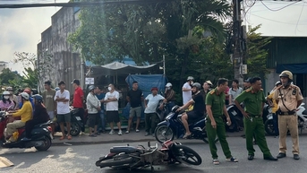 Người đàn ông tử vong tại chỗ sau khi xe máy cán qua