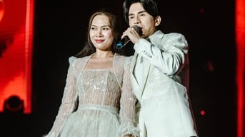 Mỹ Tâm, Đan Trường tình tứ trên sân khấu “Anh em kết đoàn 2"