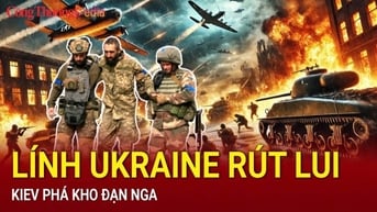 Lính Ukraine rút lui ở Kursk