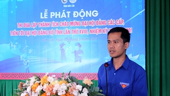 Tuổi trẻ Đắk Lắk thi đua lập thành tích chào mừng Đại hội Đảng các cấp nhiệm kỳ 2025-2030, tiến tới Đại hội đại biểu toàn quốc lần thứ XIV của Đảng